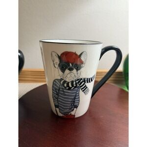 Signature Housewares Hipster Animal Coffee Mug - --Dog With Glasses. Preowned